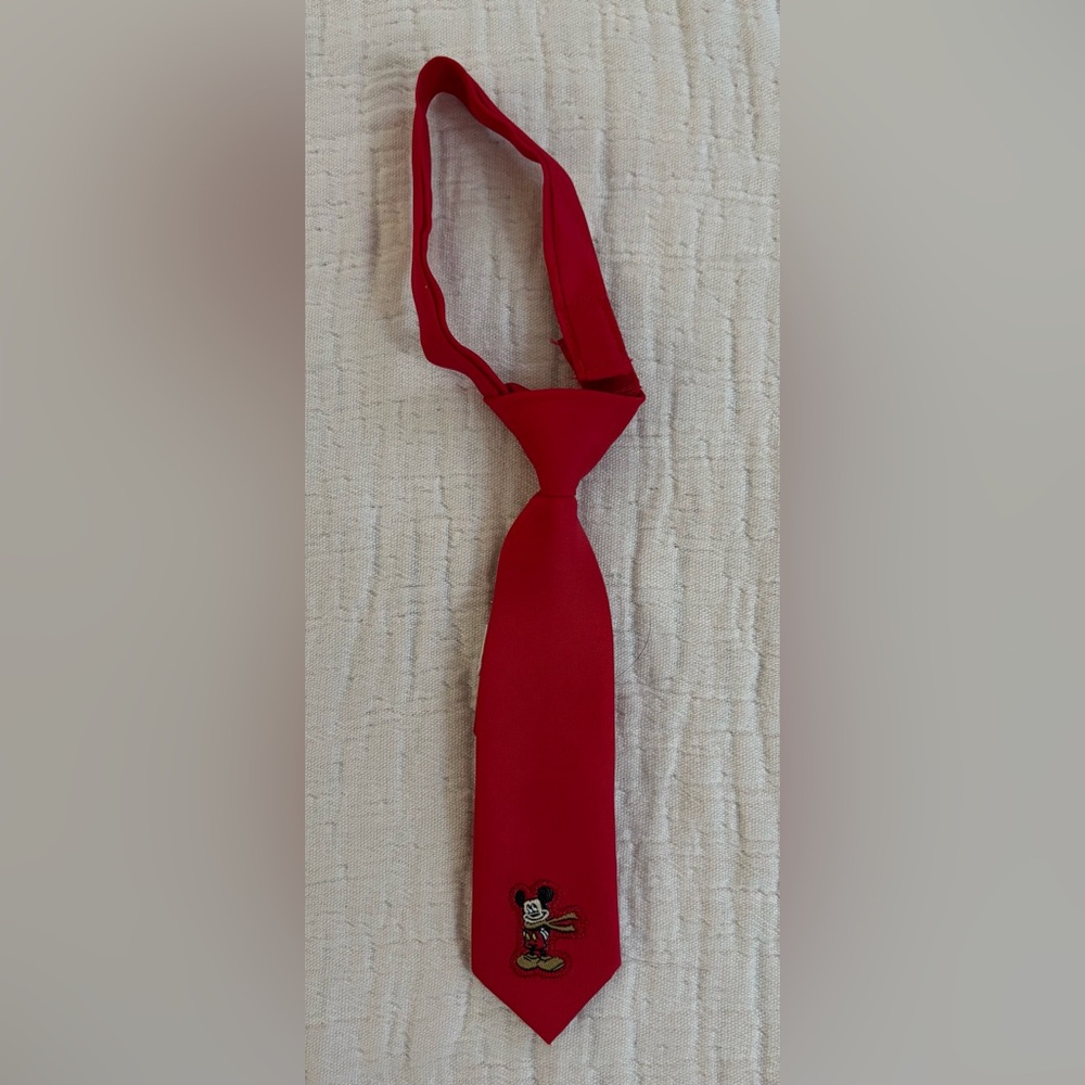 Disney Red Baby Necktie